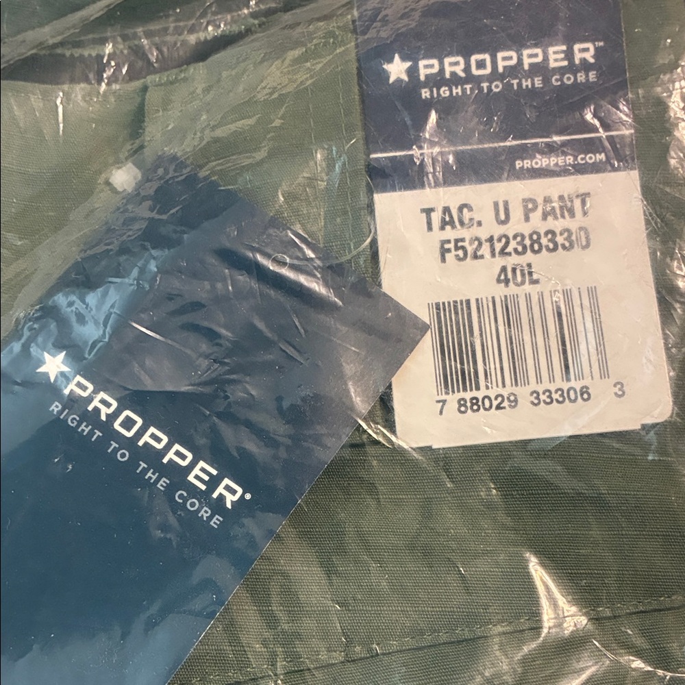 Men’s 40L PROPPER TAC . U PANTS 
NEW OLIVE